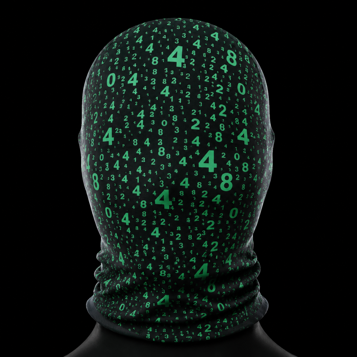 Slimed Out OutNumbered Reflective Mask