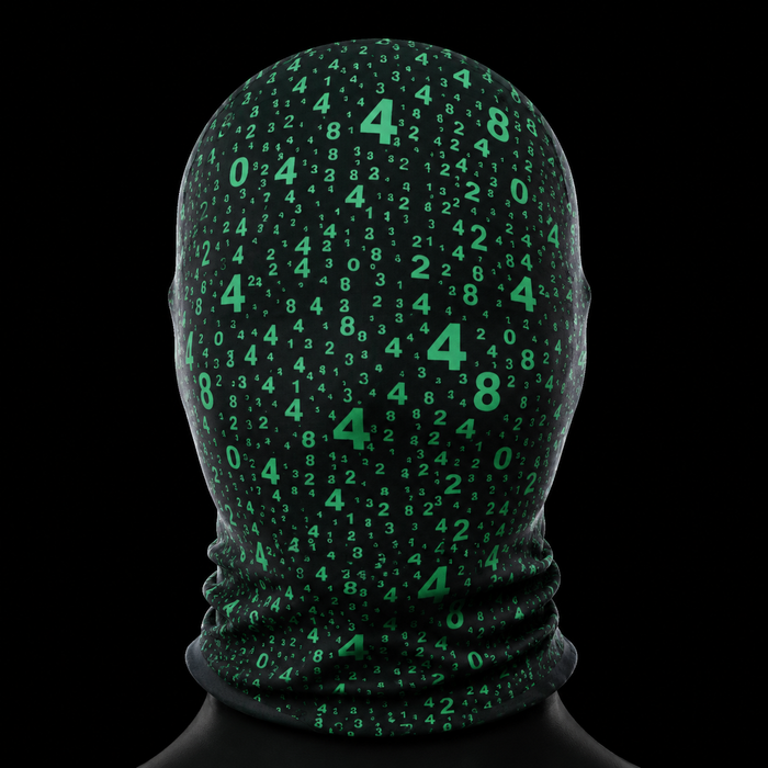 Slimed Out OutNumbered Reflective Mask — Green