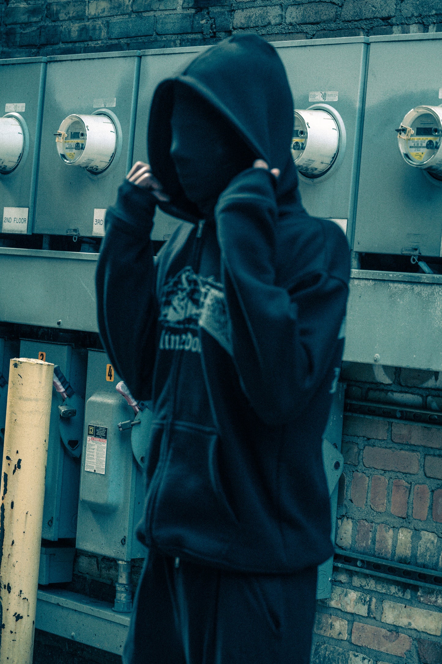 SlimedOut “Against All Odds” Zip Hoodie – Black